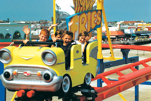 Wildwood's Amusement Piers and Beach are only steps away!